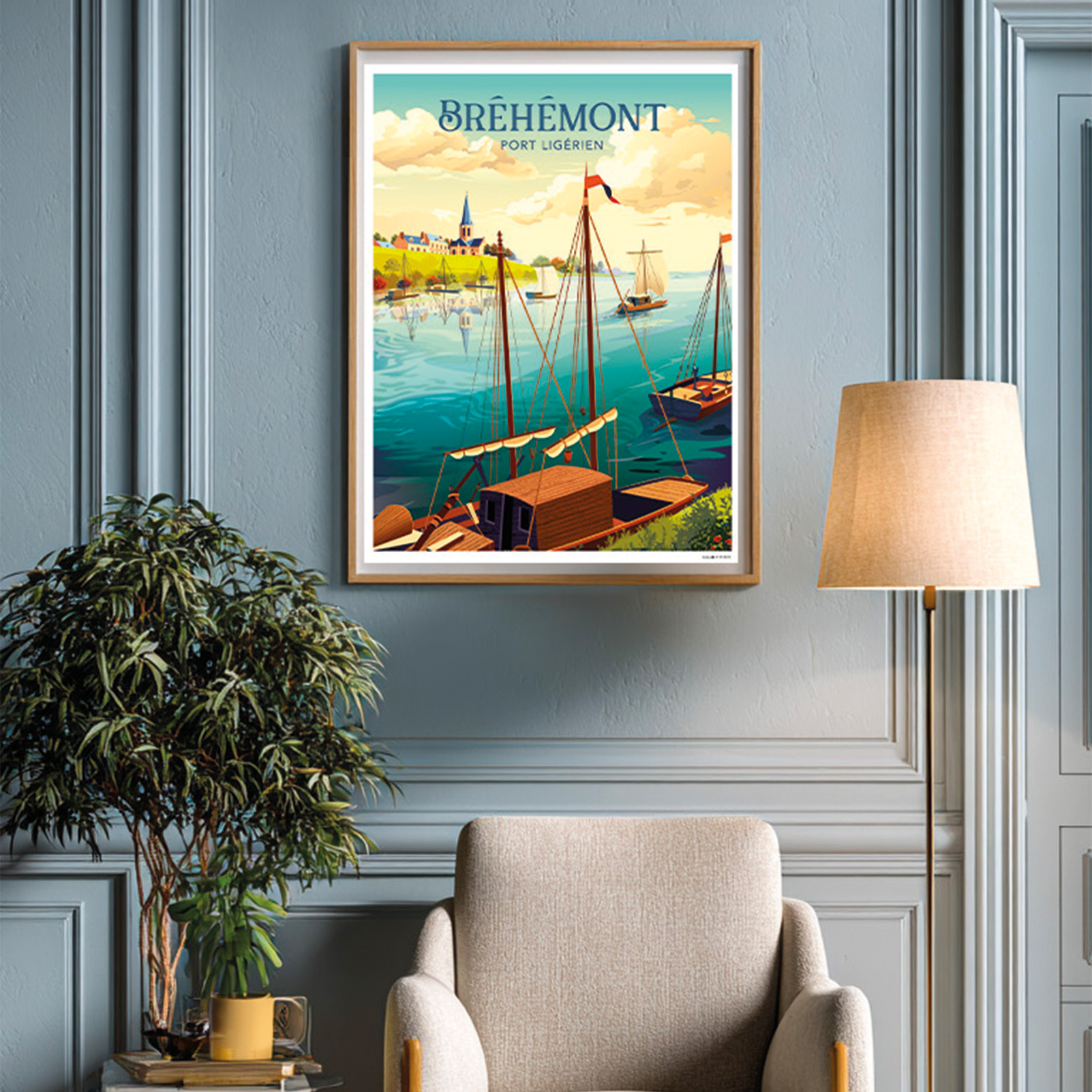 Affiche Bréhémont - Val de Loire – Image 3