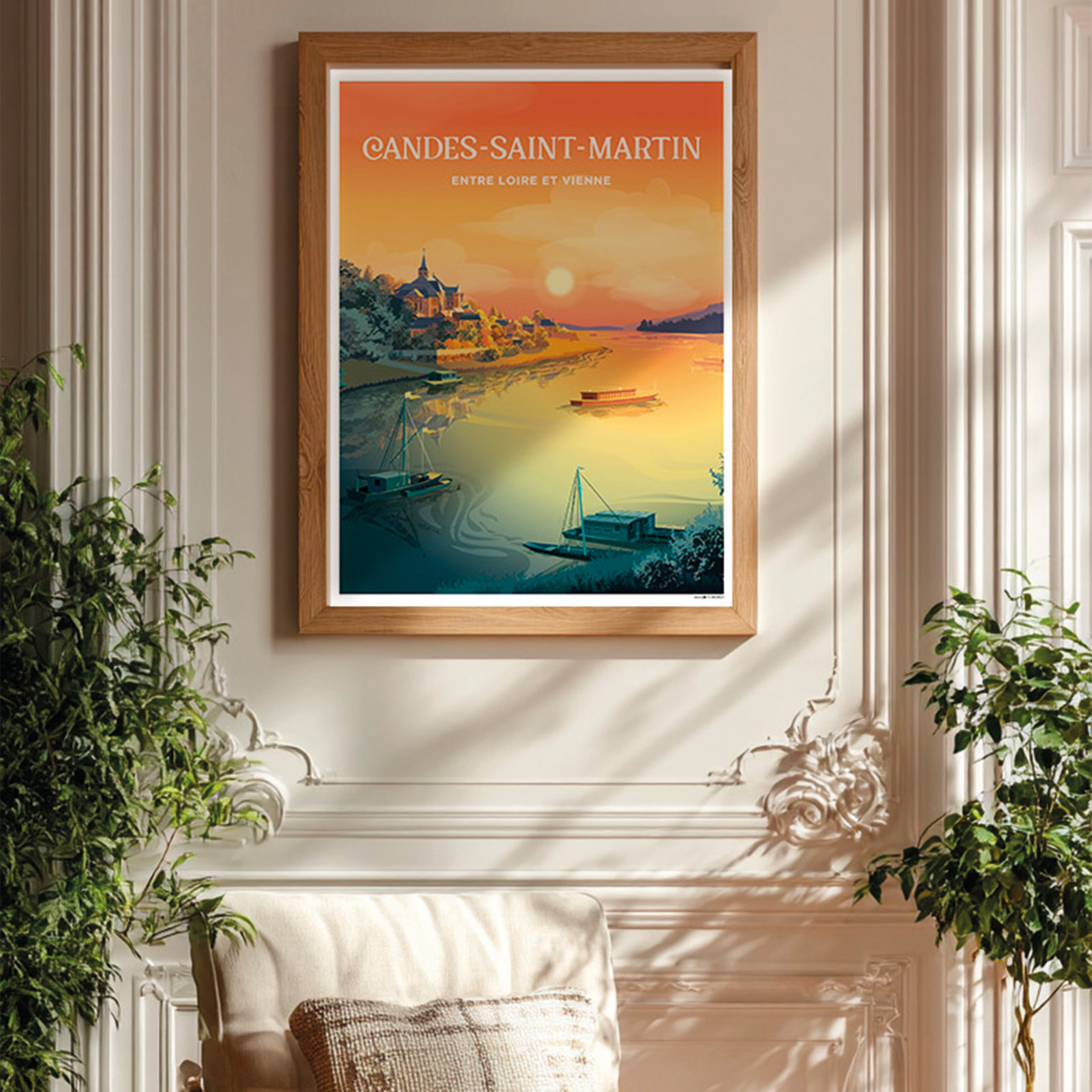 Affiche Candes-Saint-Martin – Image 3