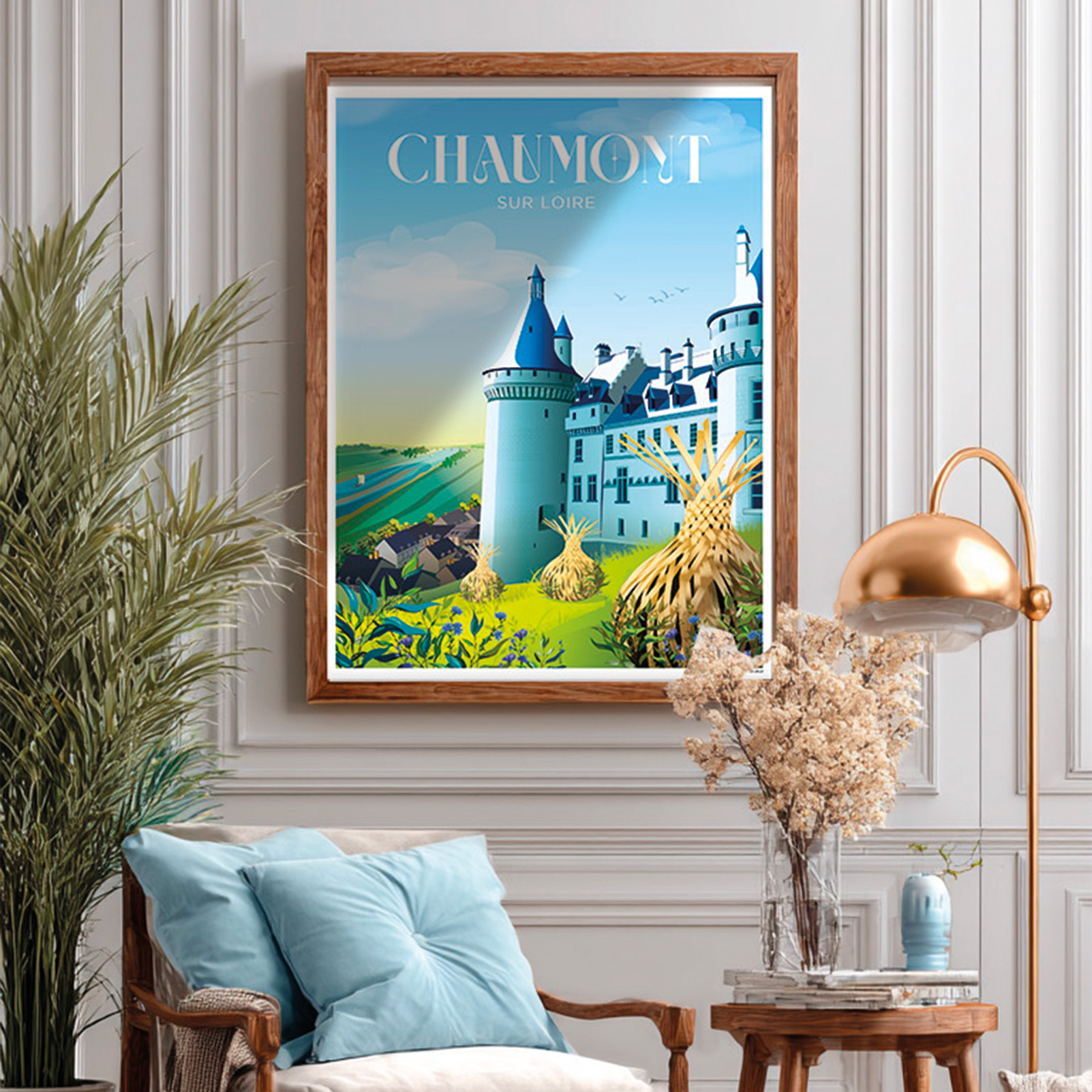 Affiche Chaumont - le Château – Image 3