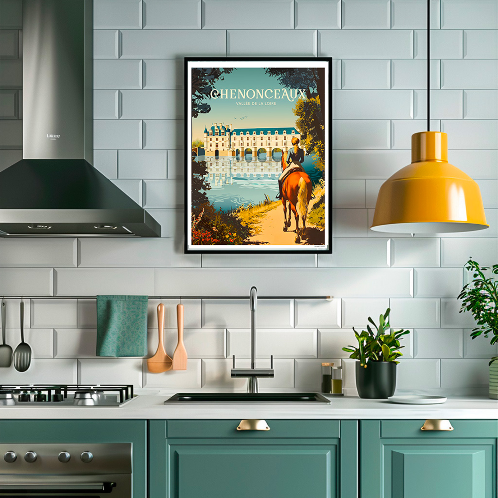Affiche Chenonceaux - Promenade équestre – Image 3
