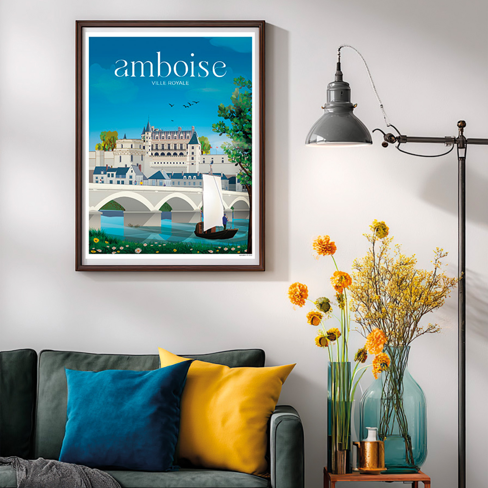 Affiche Amboise Loire Classique – Image 3