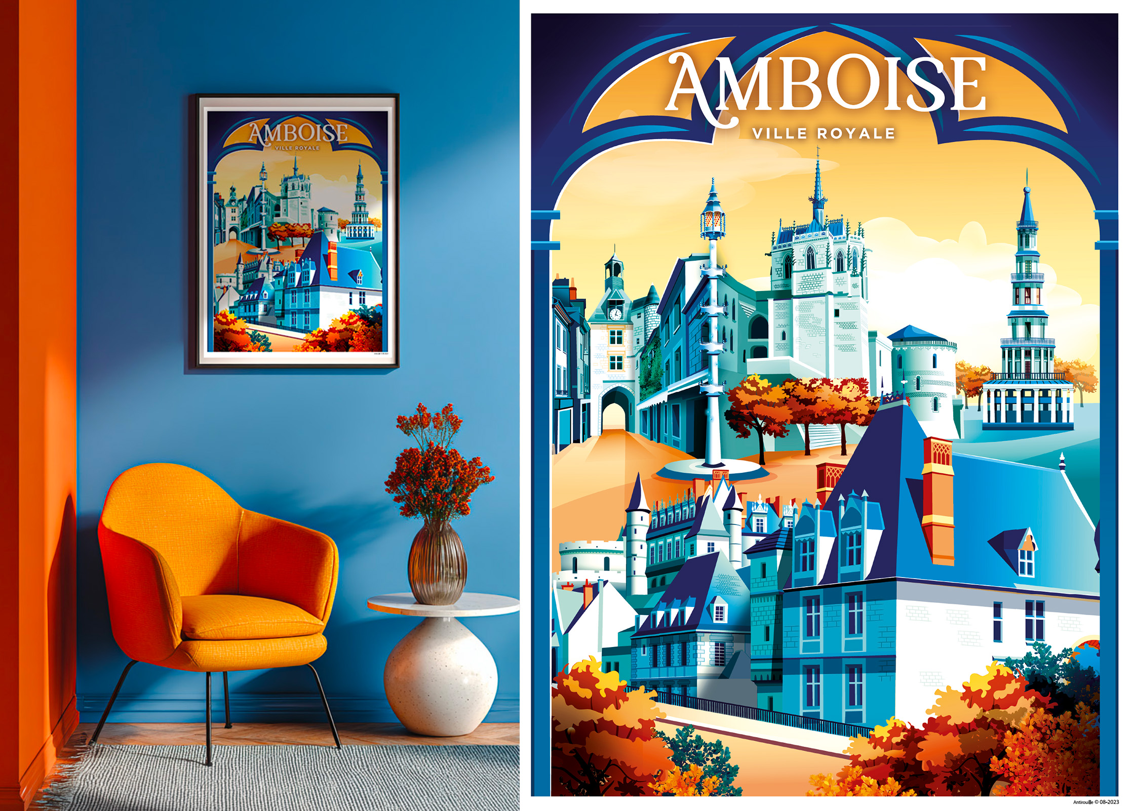Affiche Amboise la Royale – Image 2