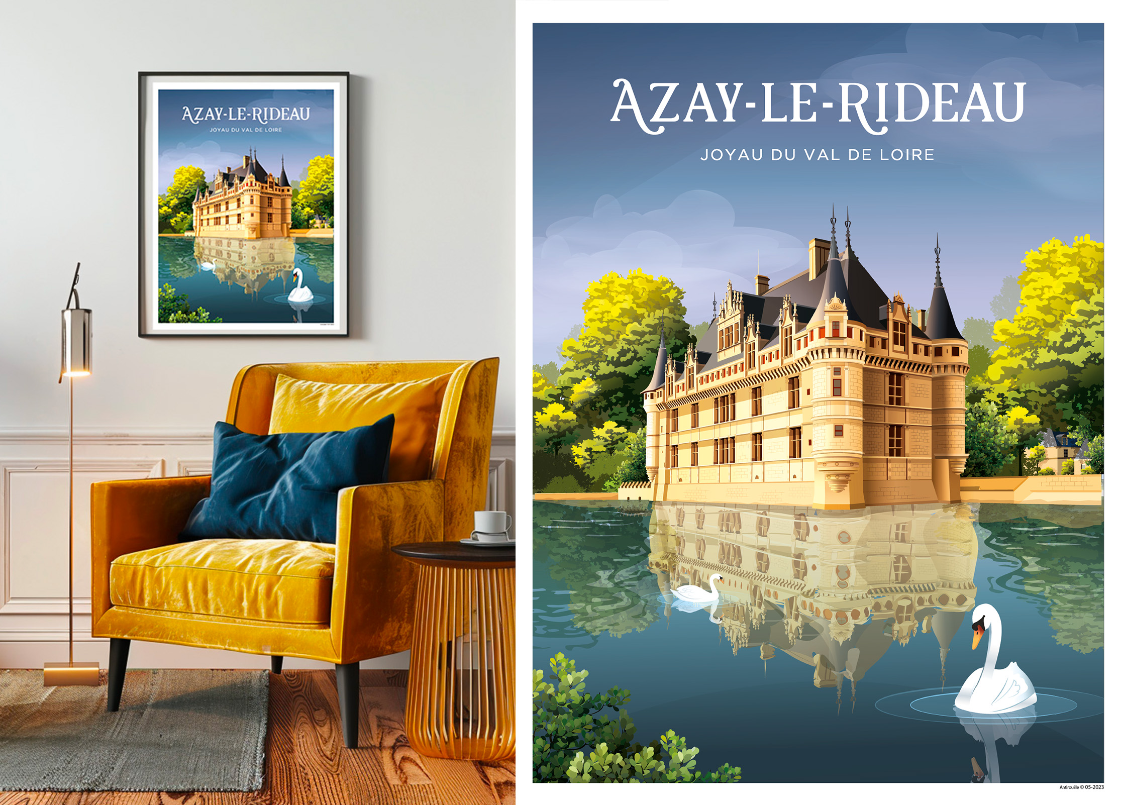 Affiche Azay-le-Rideau – Image 2