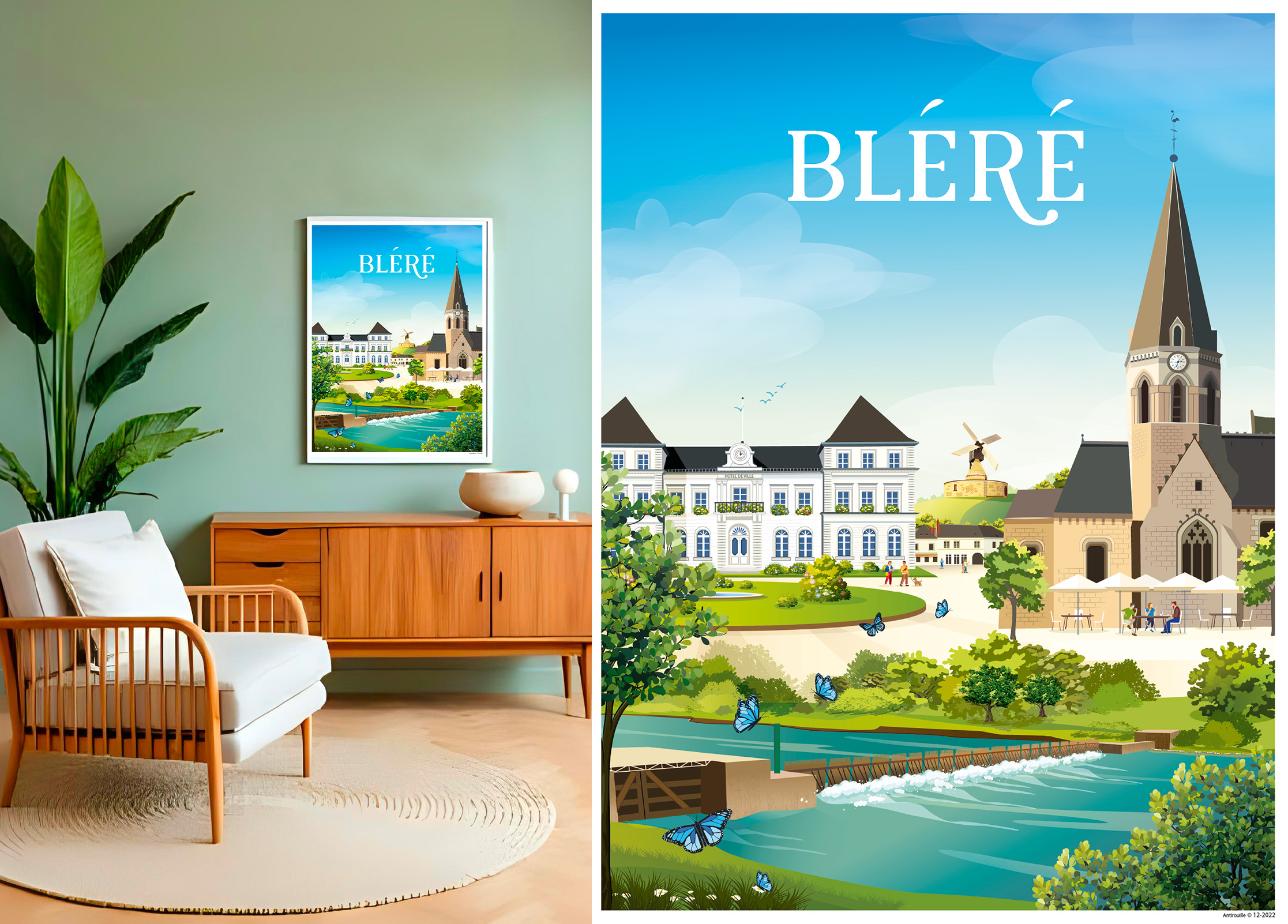 Affiche Bléré – Image 3