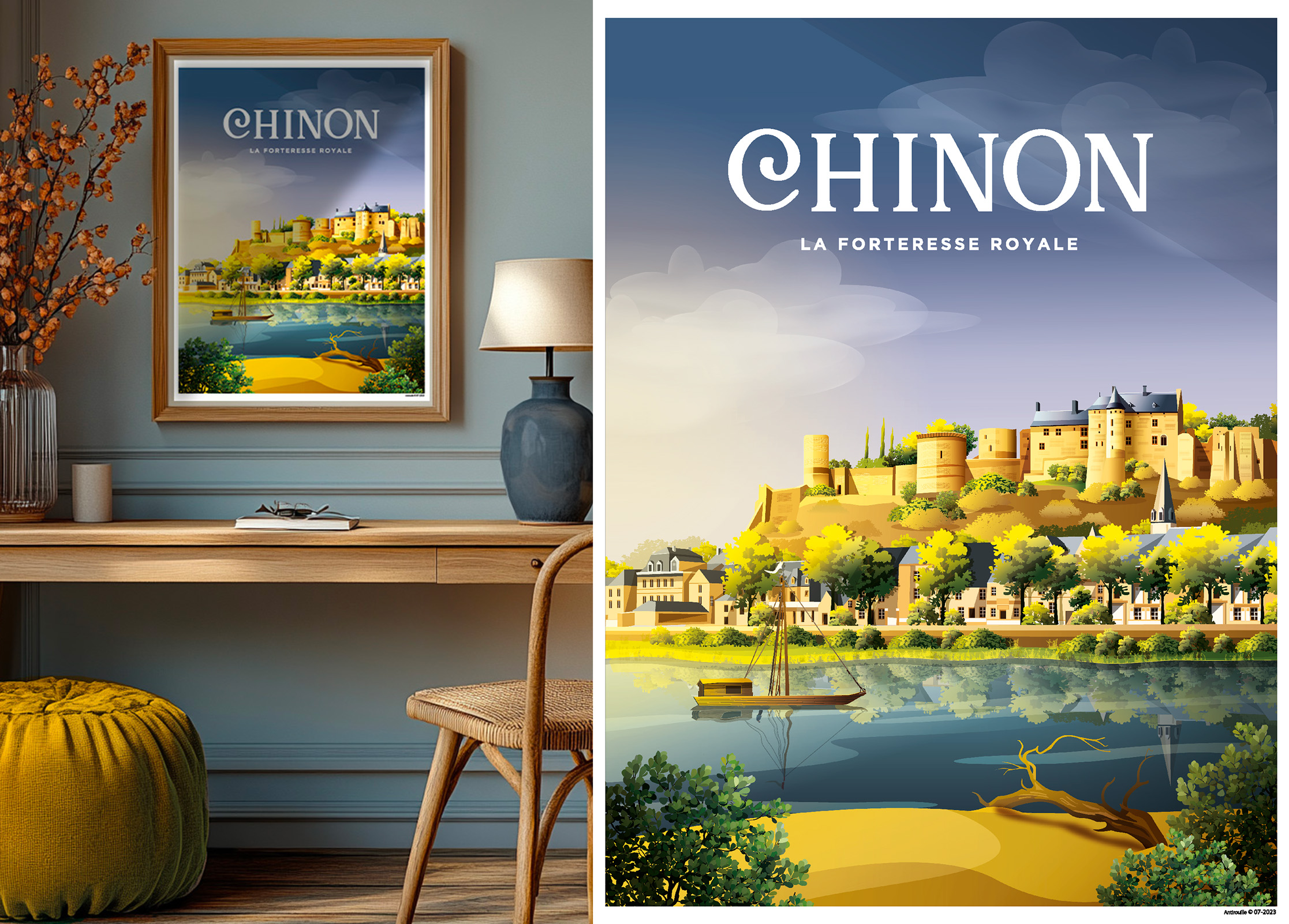 Affiche Chinon – Image 2