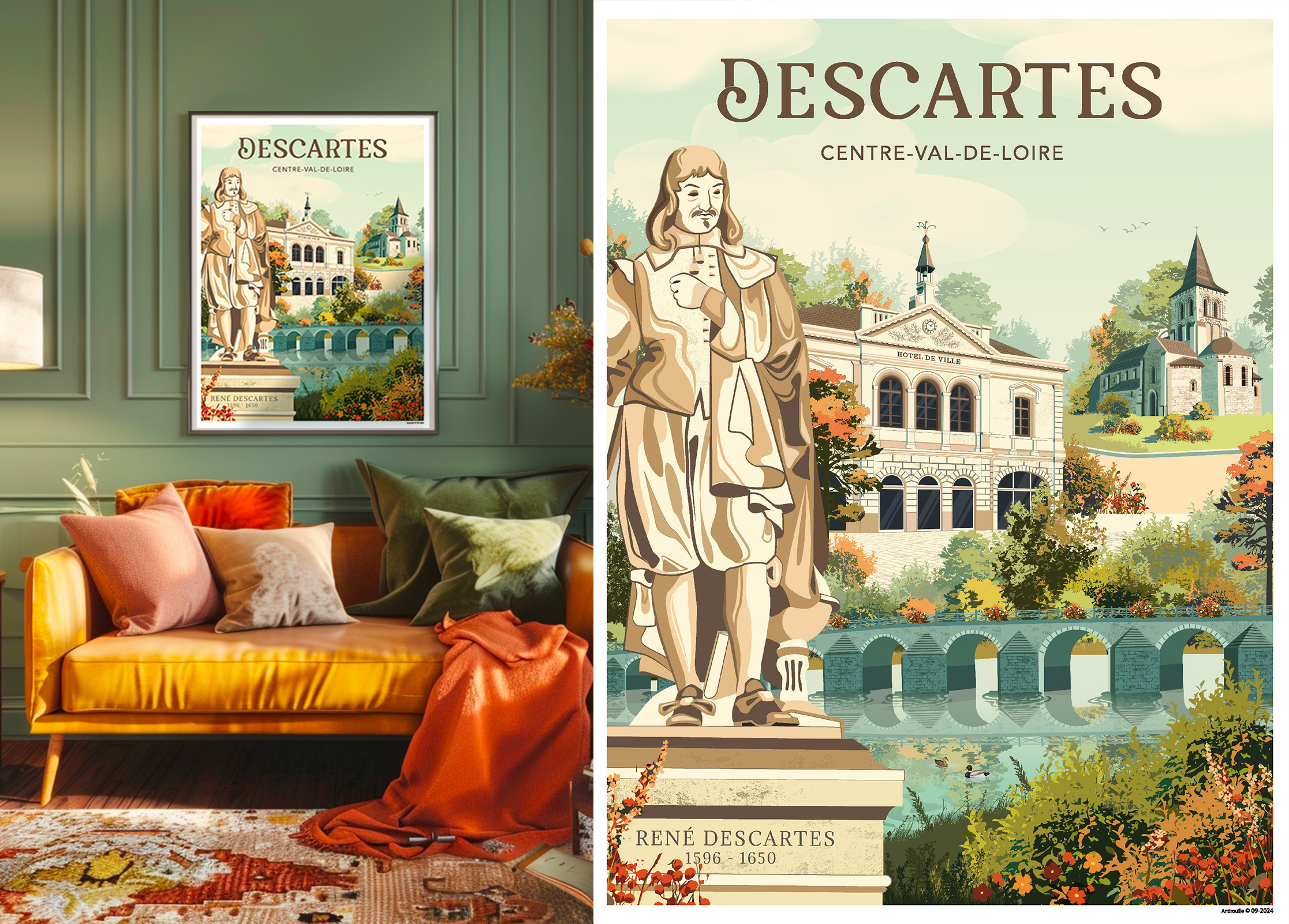 Affiche Descartes – Image 2