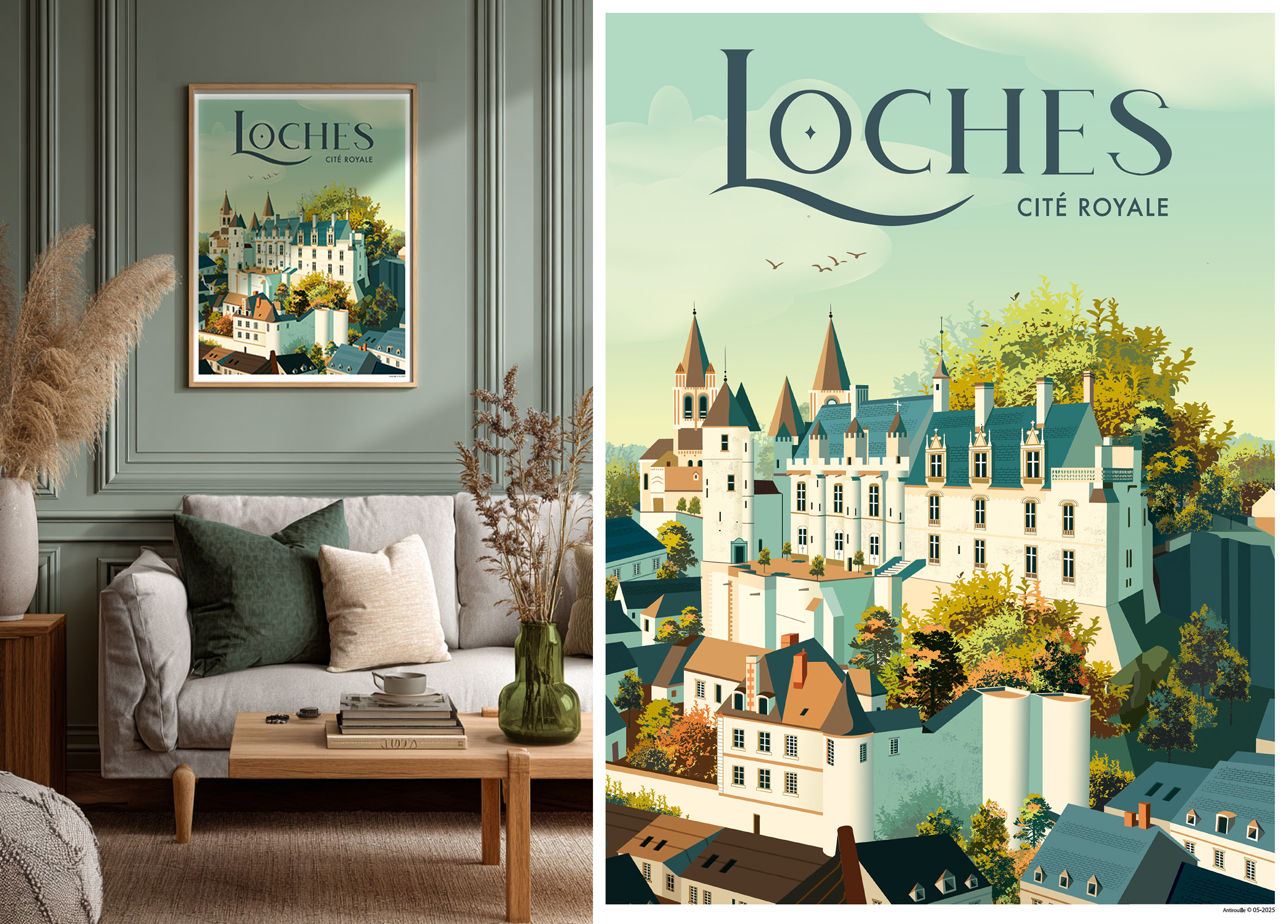 Affiche Loches – Image 2