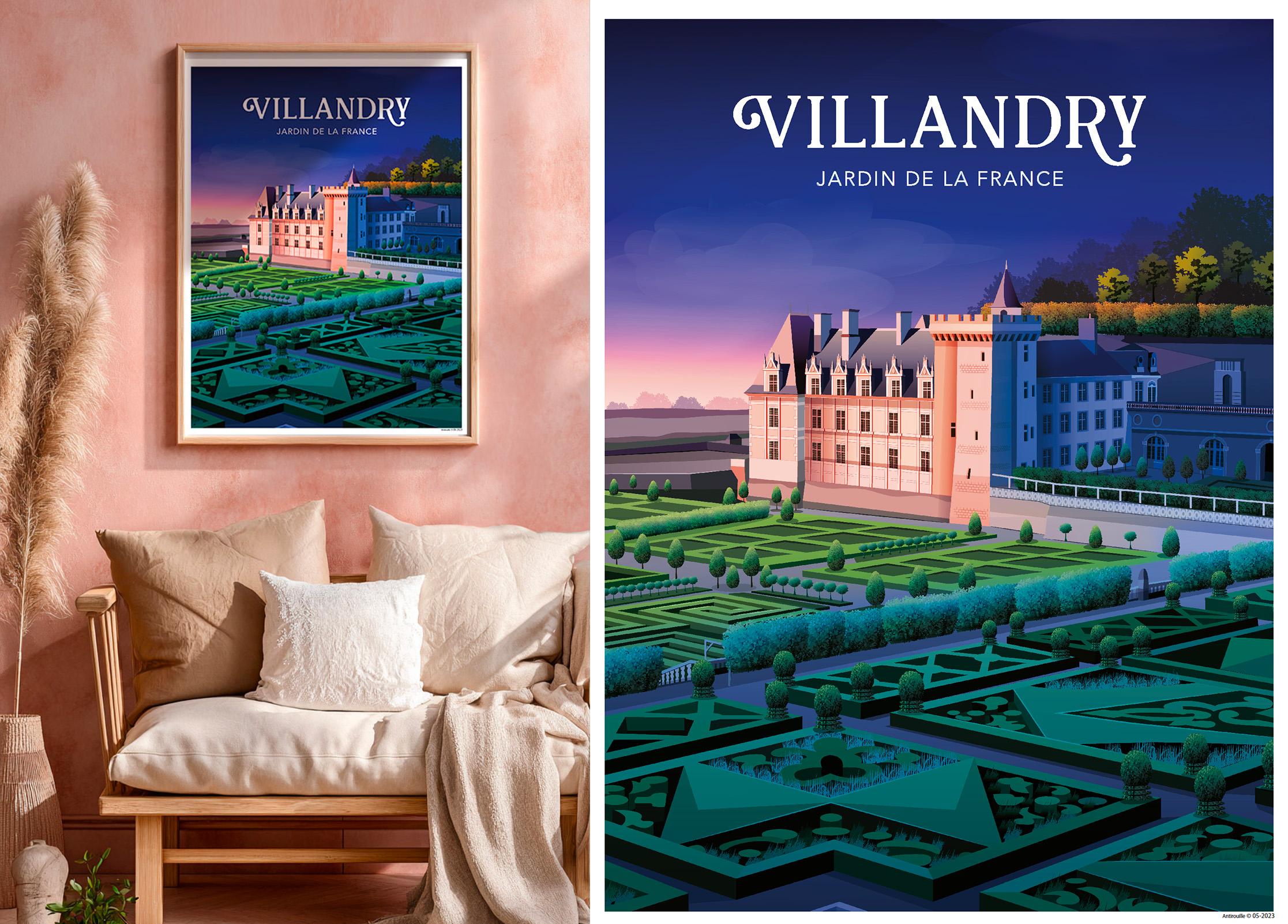 Affiche Villandry – Image 2