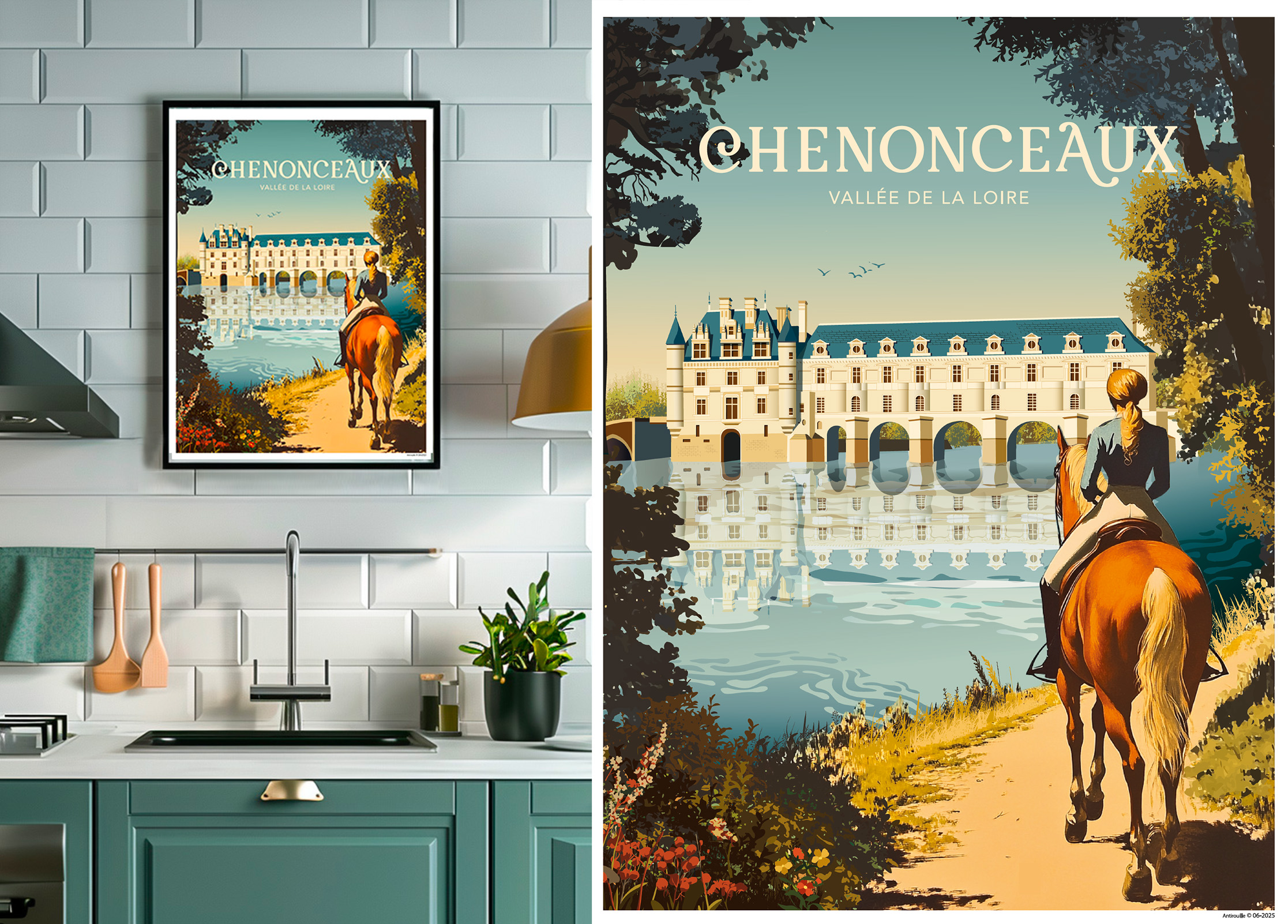 Affiche Chenonceaux - Promenade équestre – Image 2