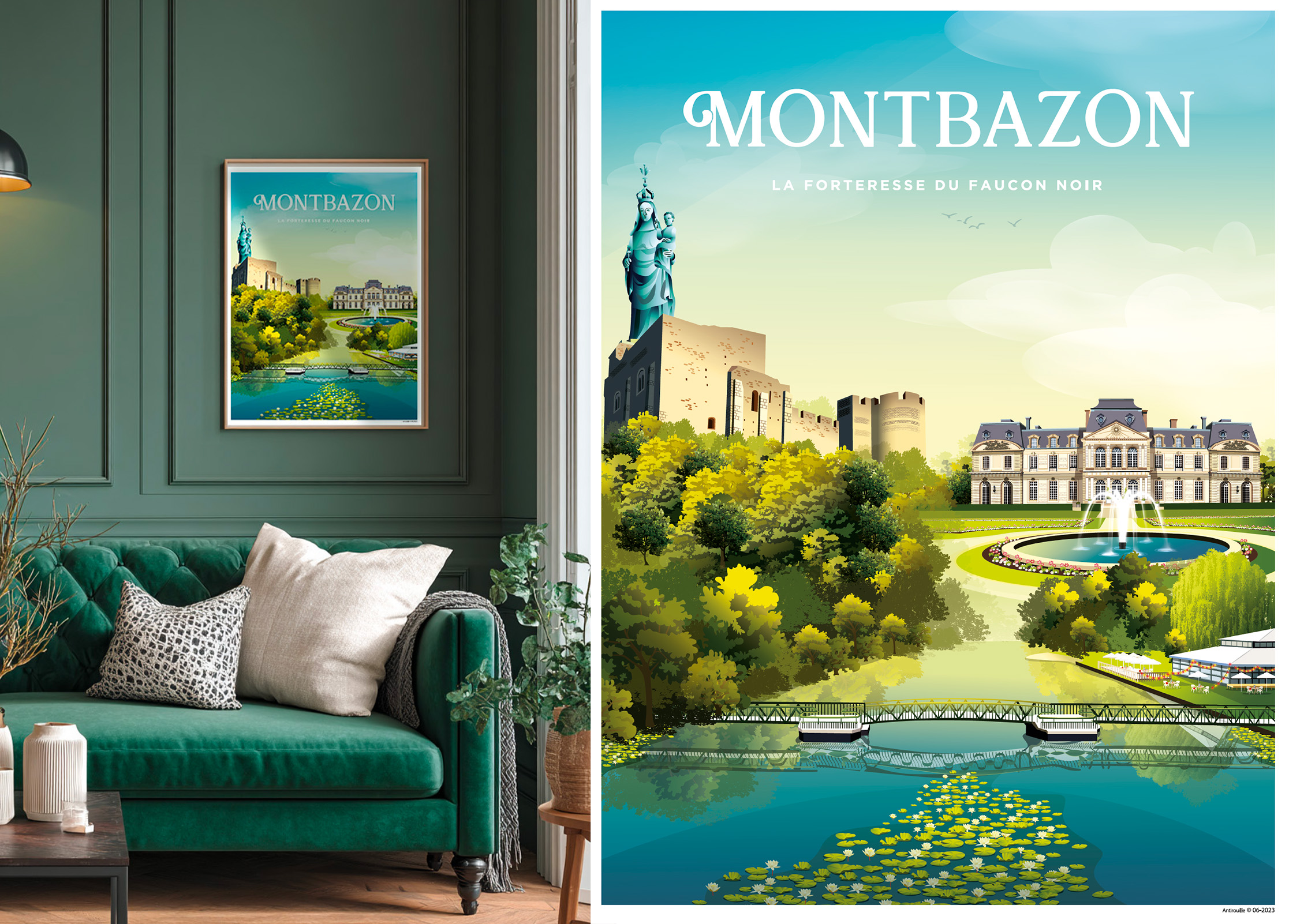 Affiche Montbazon – Image 3