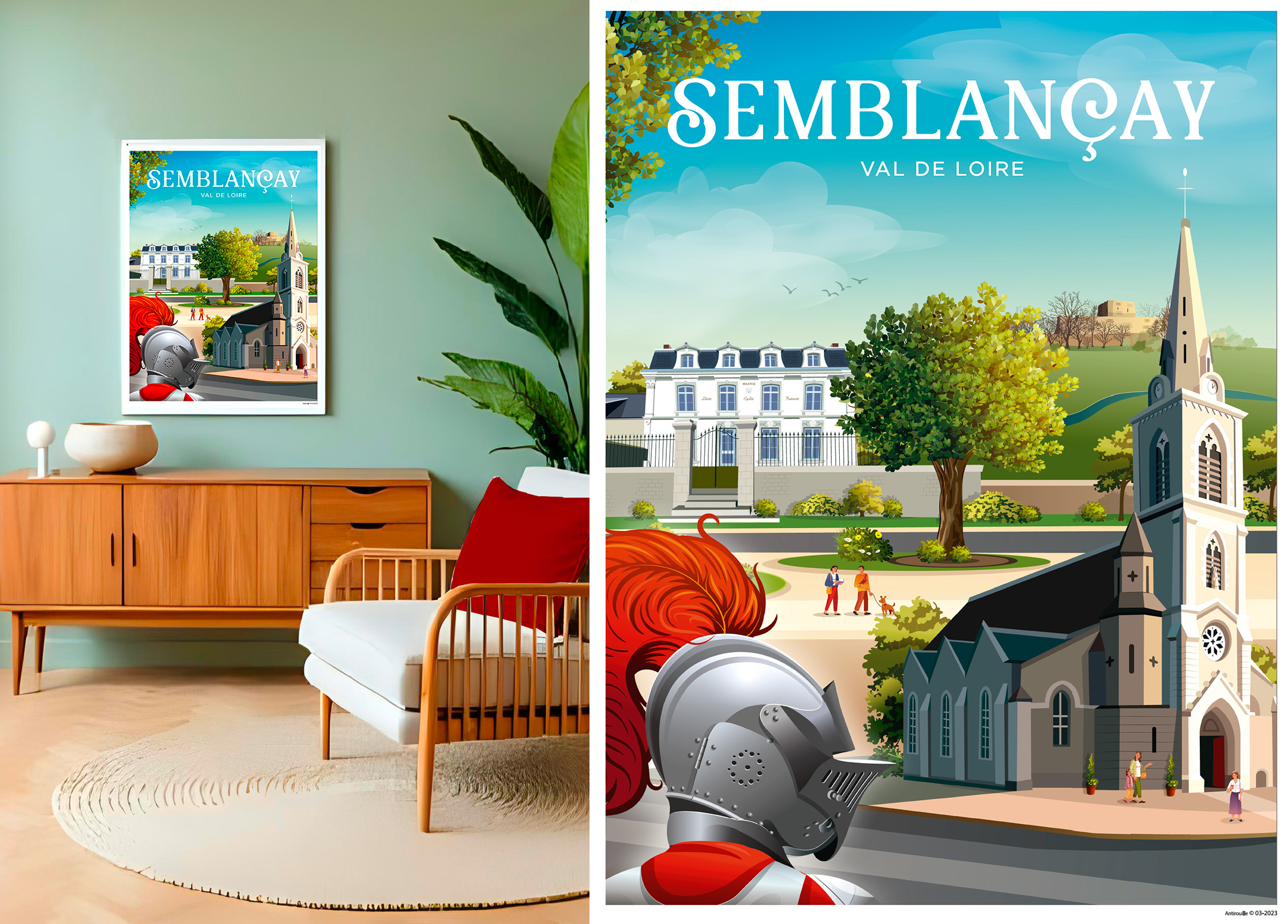 Affiche Semblançay – Image 2