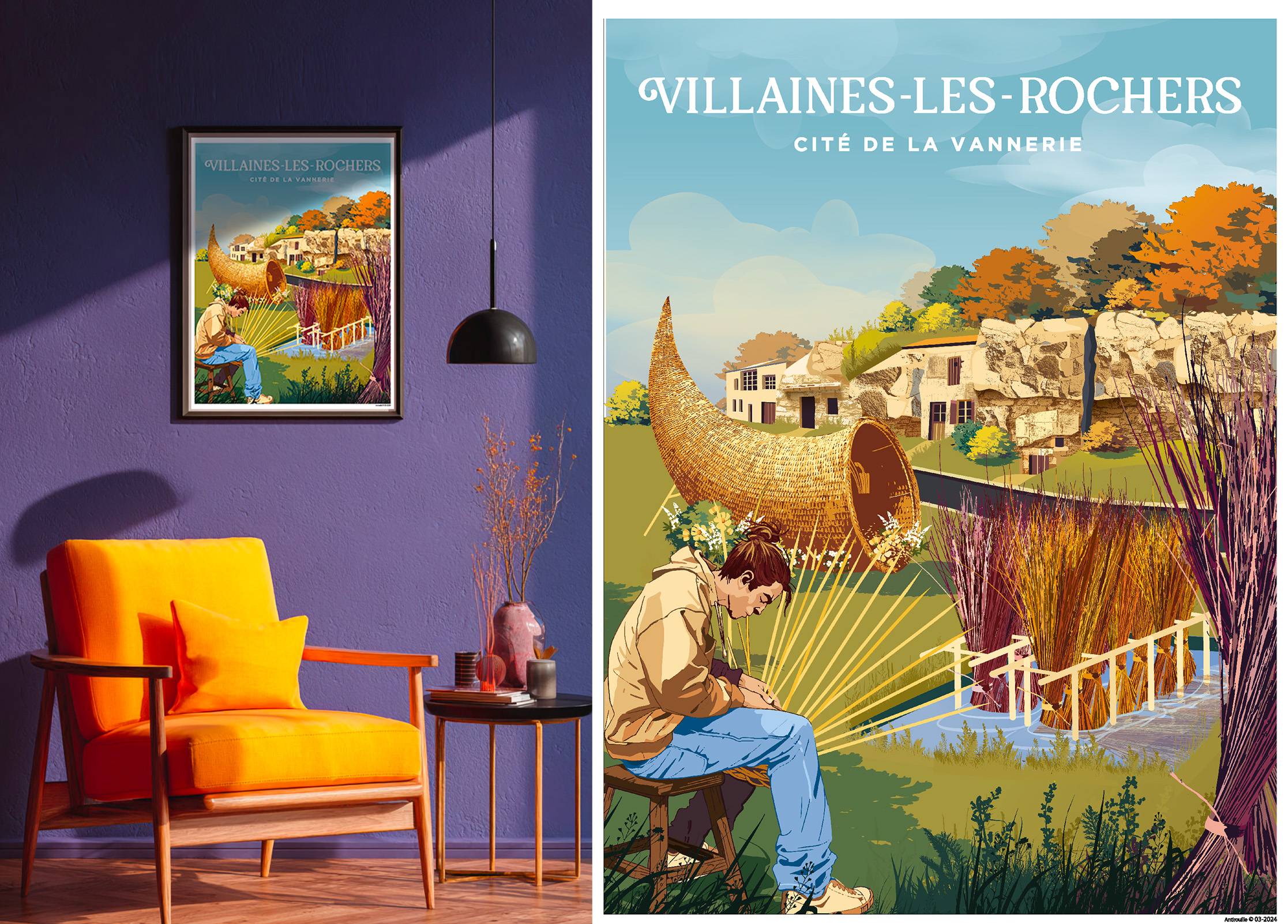 Affiche Villaines-les-Rochers – Image 2