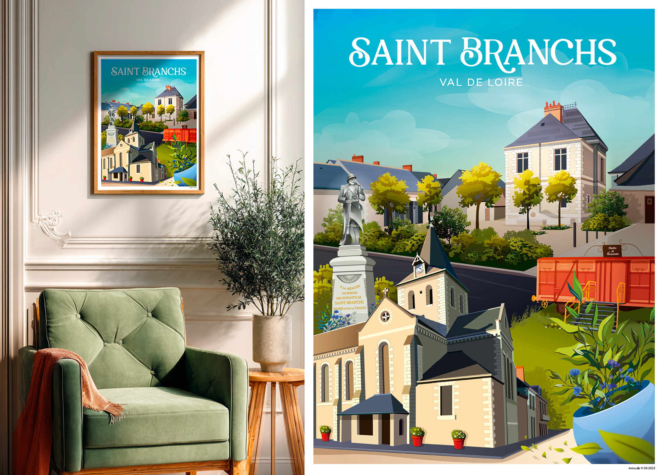 Affiche Saint-Branchs – Image 3