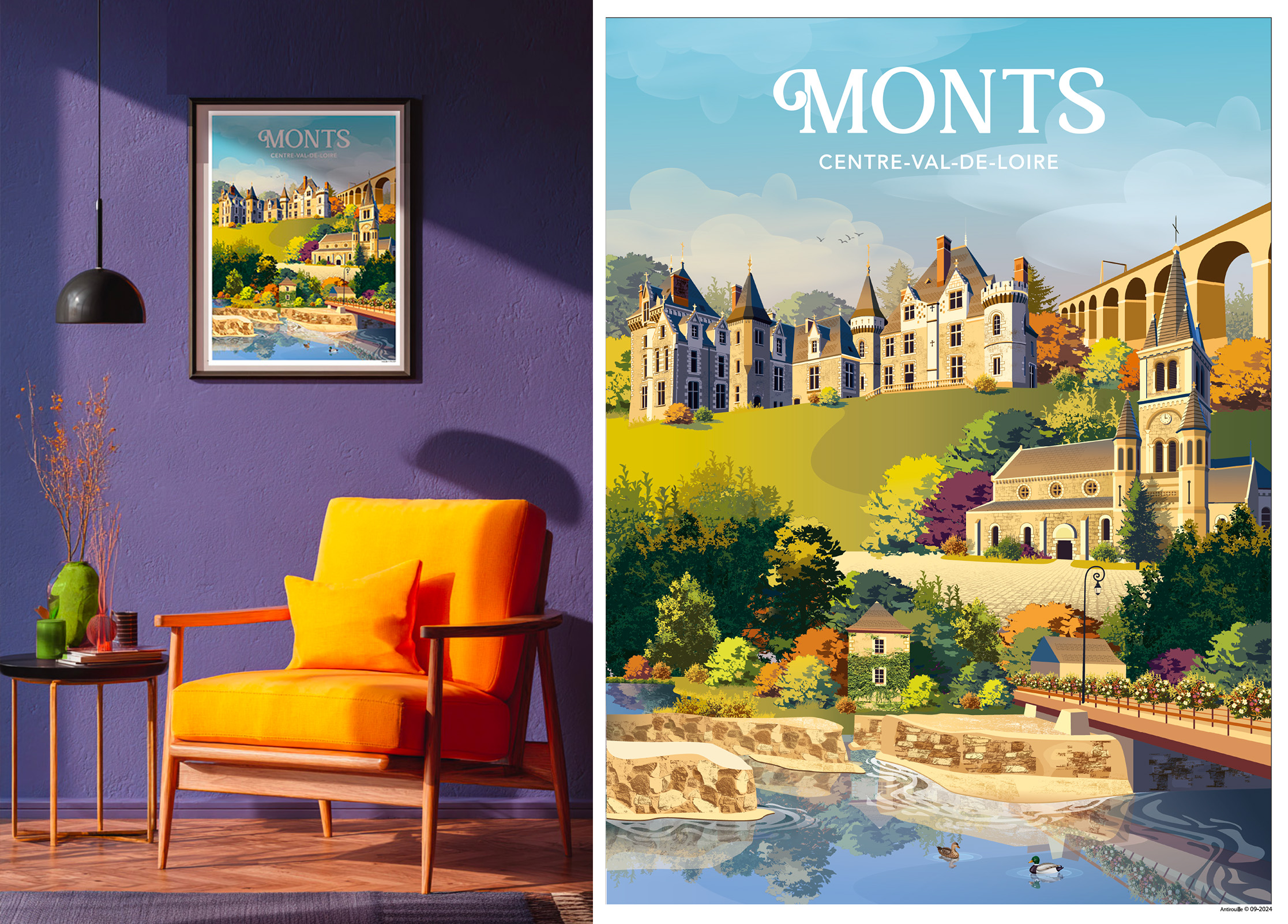 Affiche Monts – Image 3
