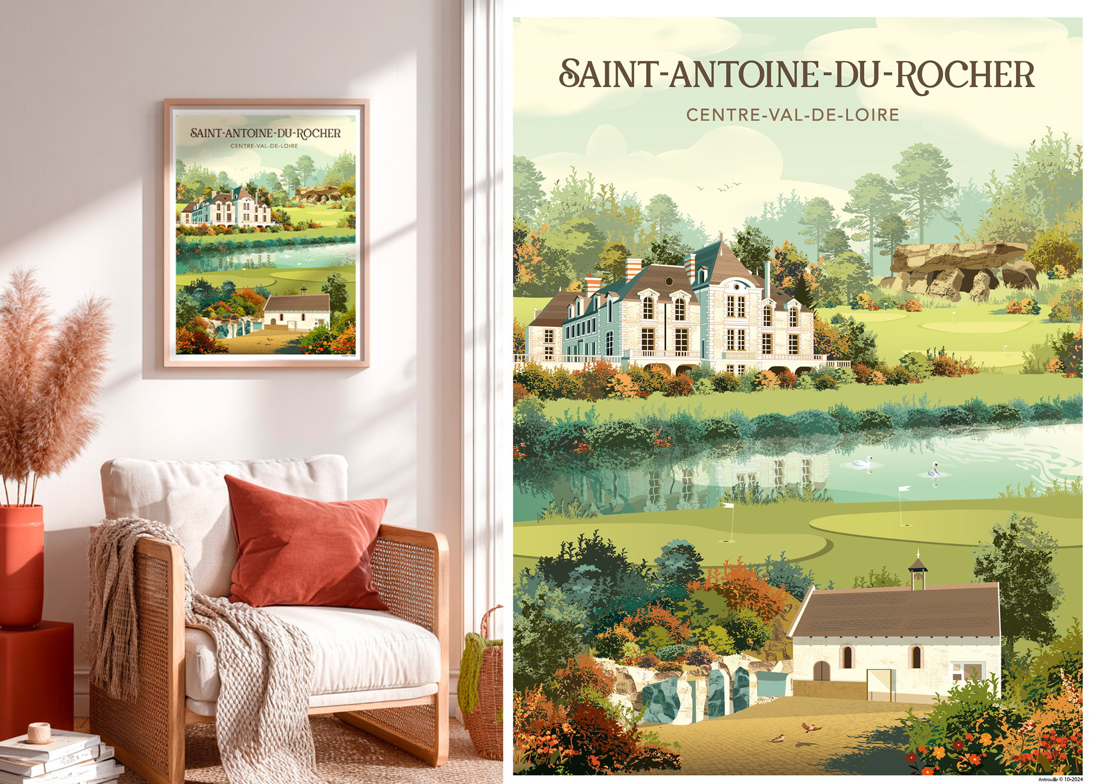 Affiche Saint-Antoine-du-Rocher – Image 2