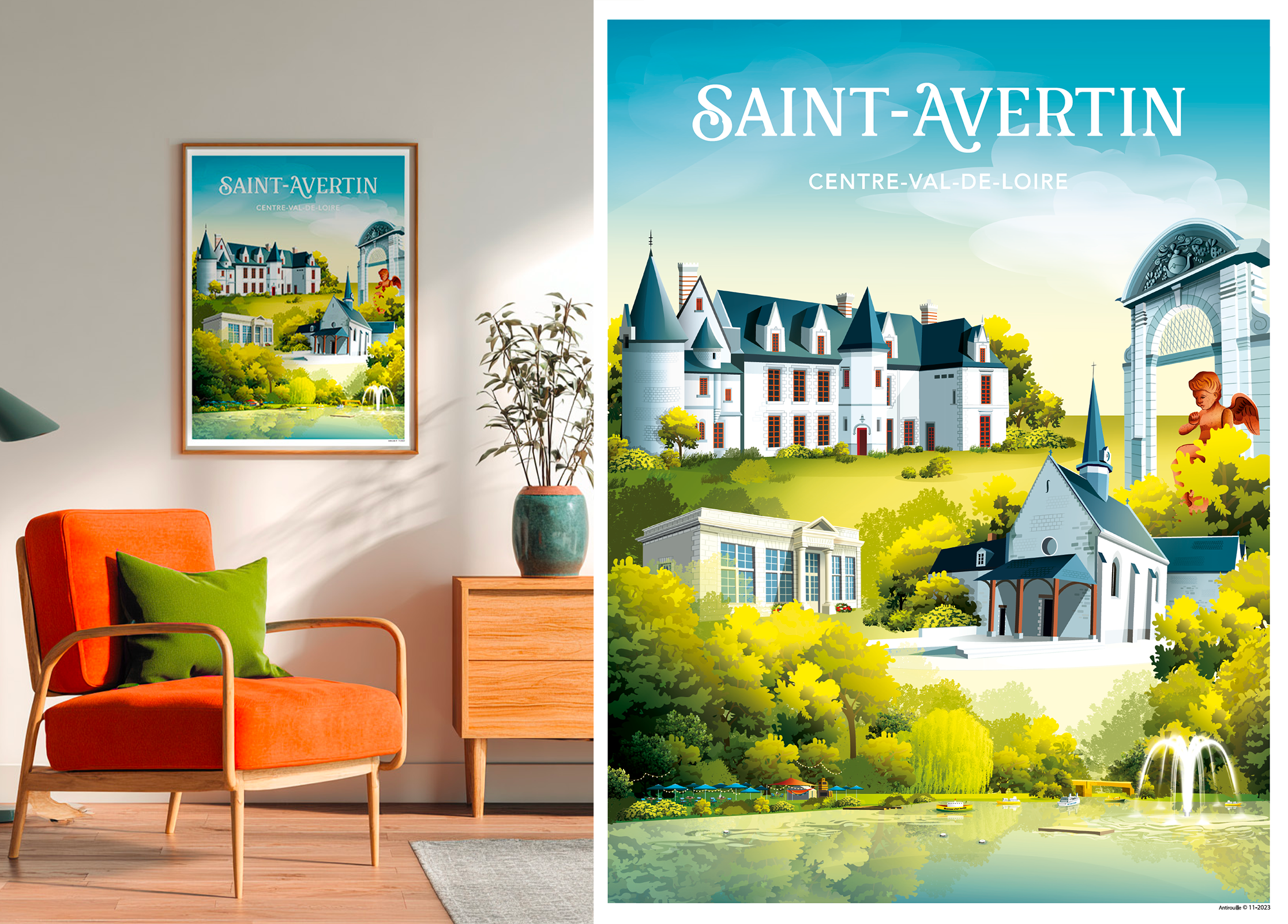 Affiche Saint-Avertin – Image 2