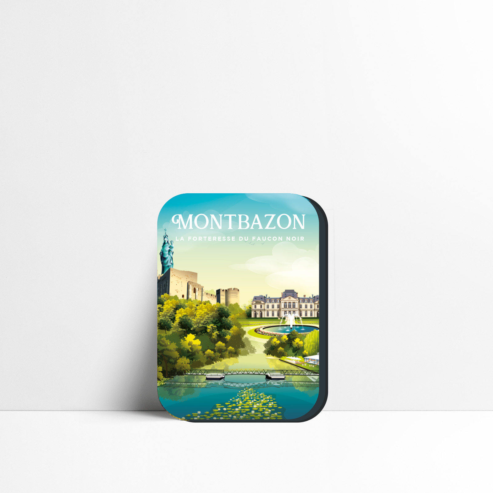 Magnet Montbazon, donjon du Faucon Noir