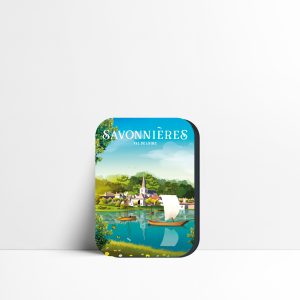 Magnet Savonnières, village et bords du Cher