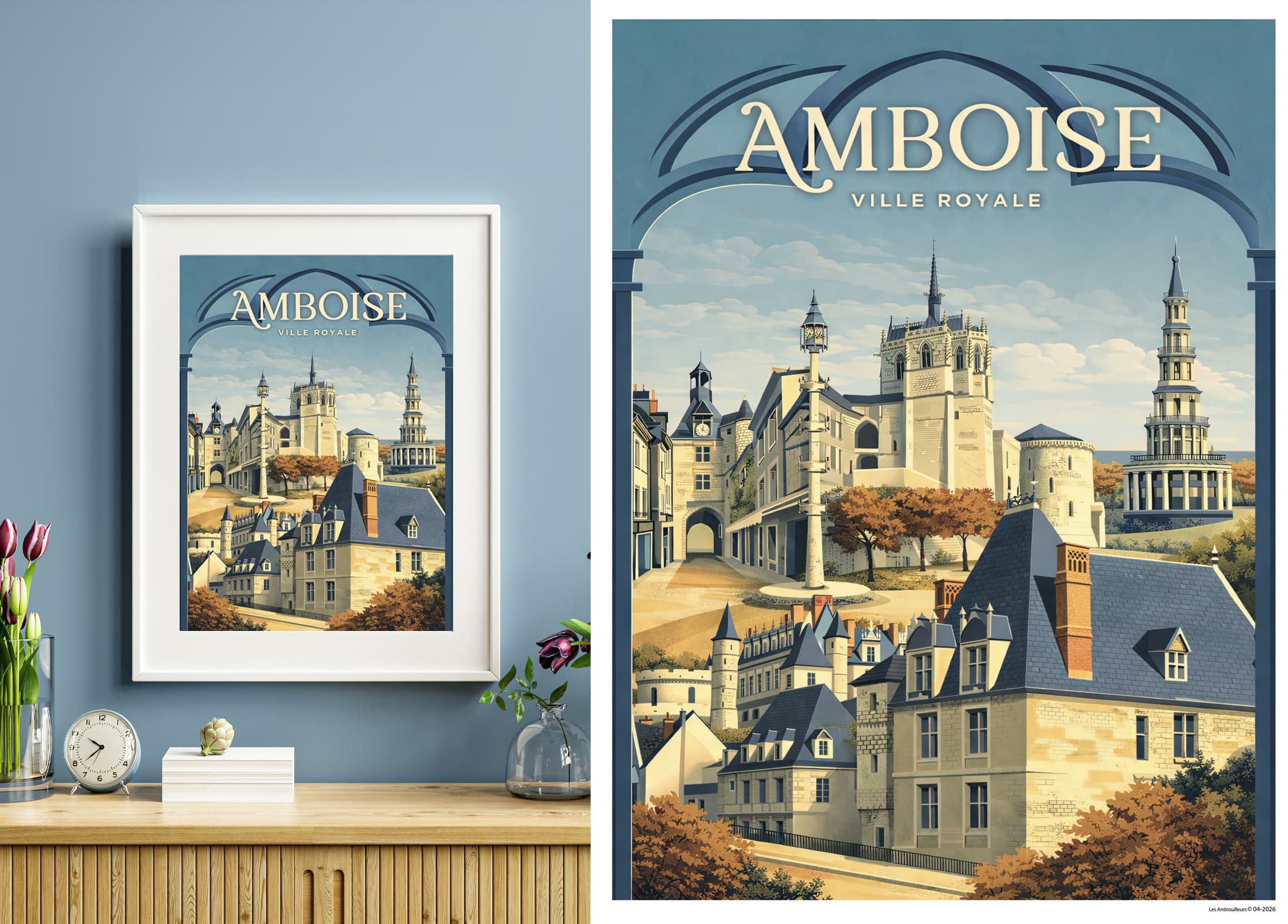 Affiche Amboise - la ville Royale 2 – Image 2