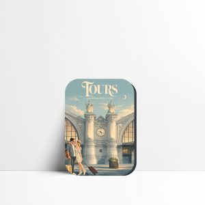 Magnet Tours la Gare, façade de Victor Laloux