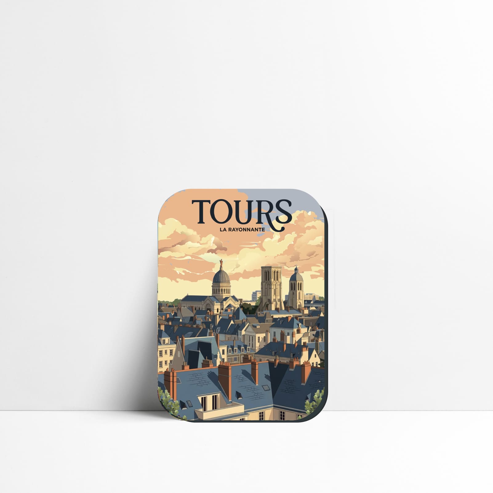 Magnet Tours La Rayonnante, toits d'ardoise et basilique Saint-Martin de Tours
