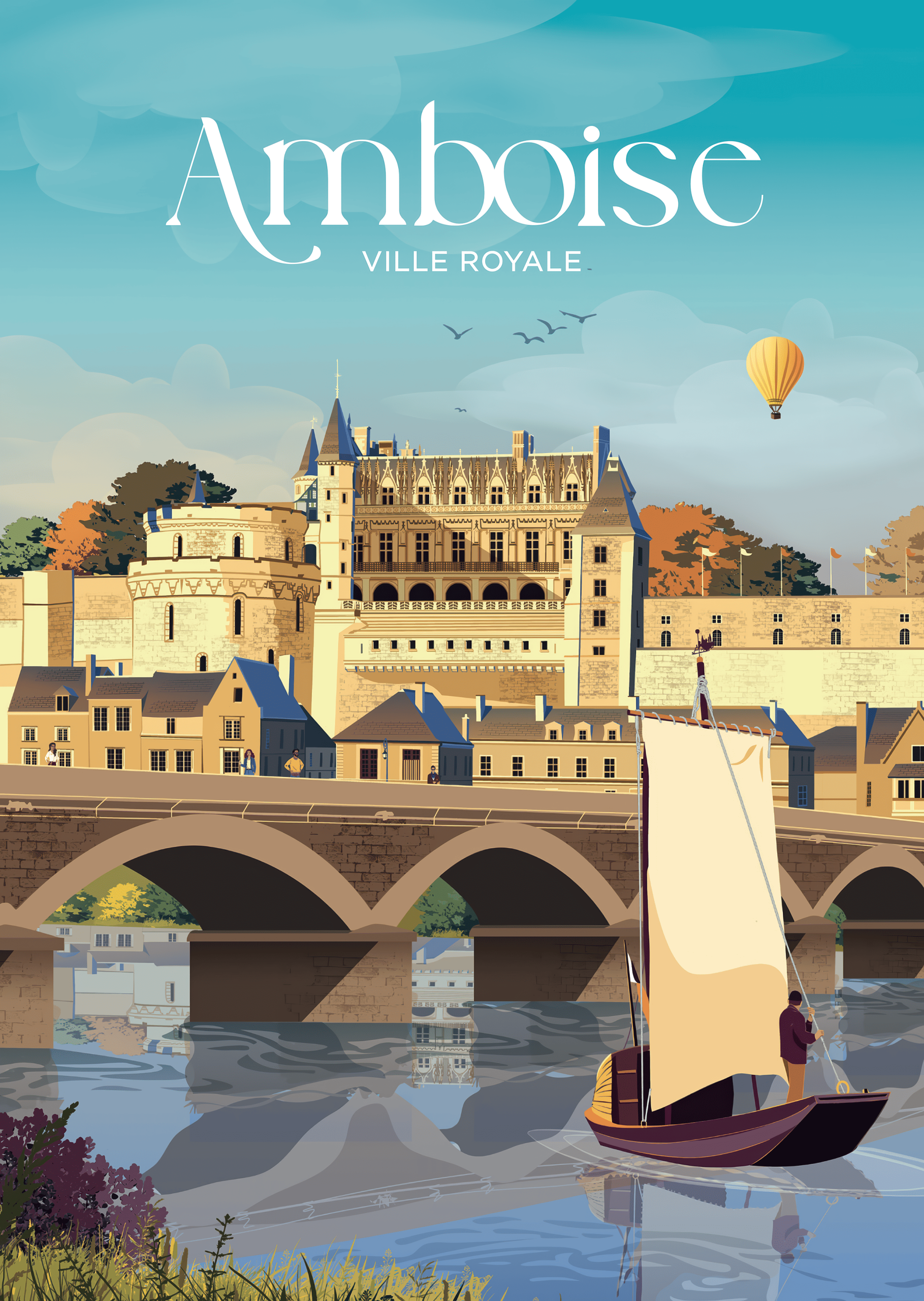 amboise Affiche Villandry