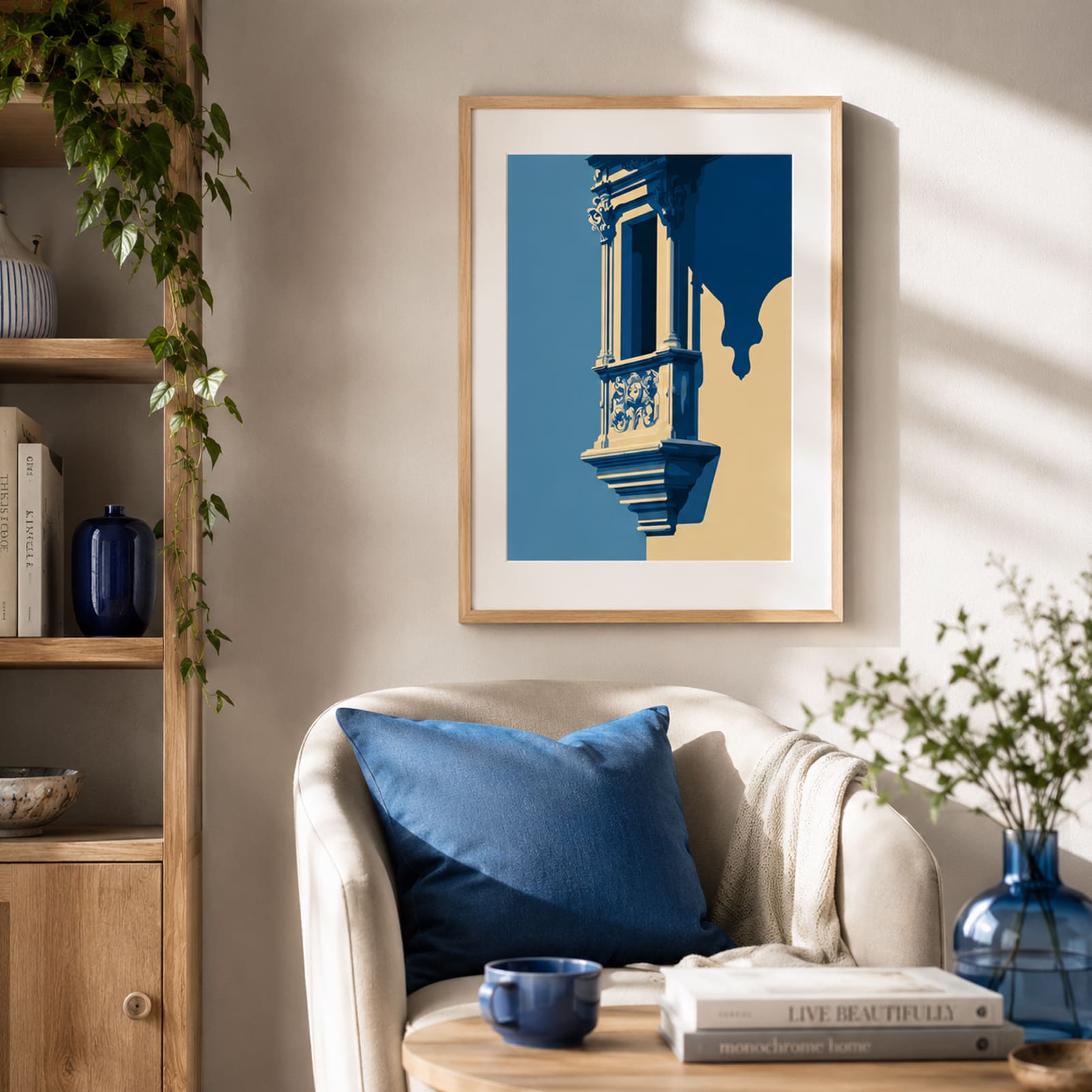 Affiche Architecture Le Balcon bleu – Image 2