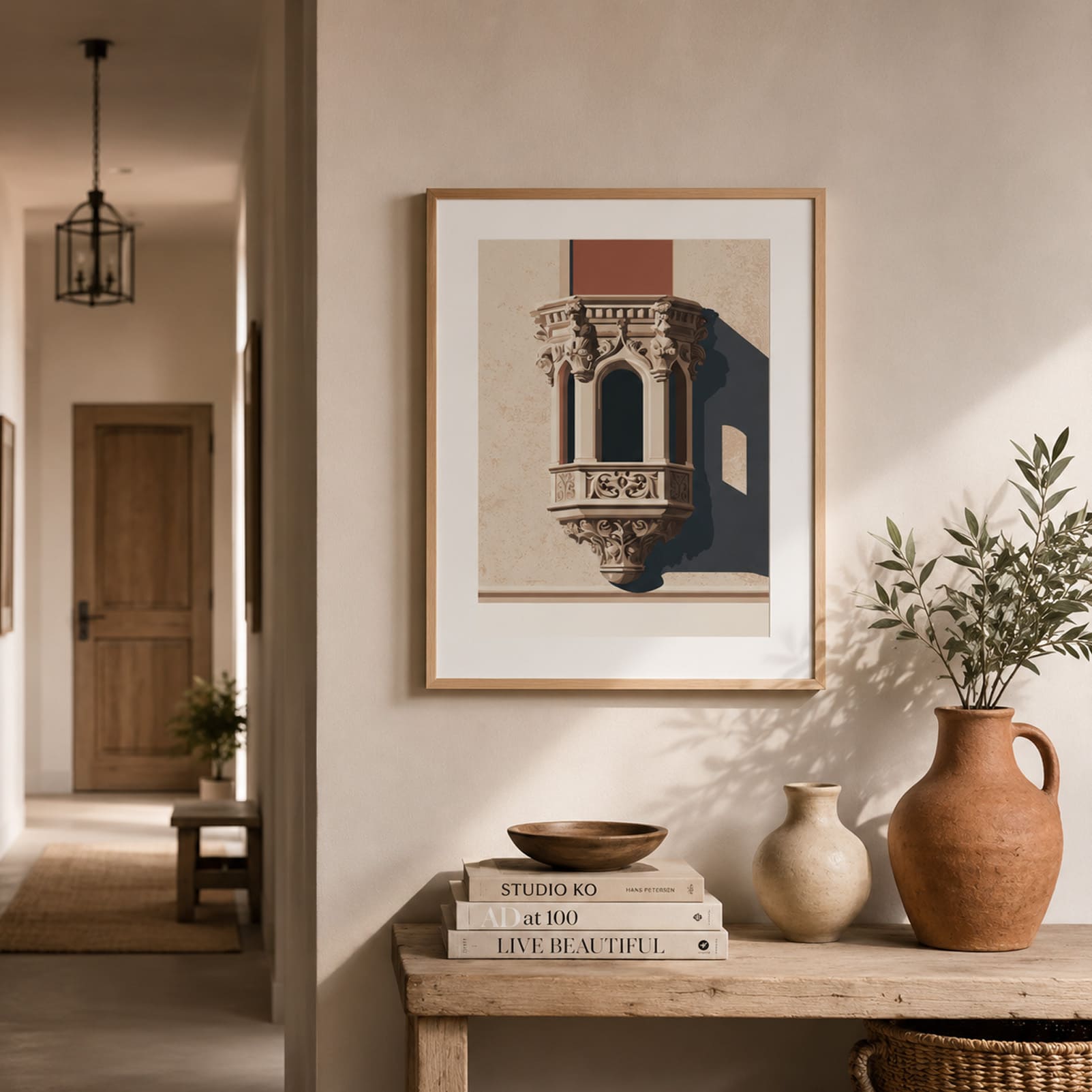 Affiche Architecture Le Balcon Rose – Image 3