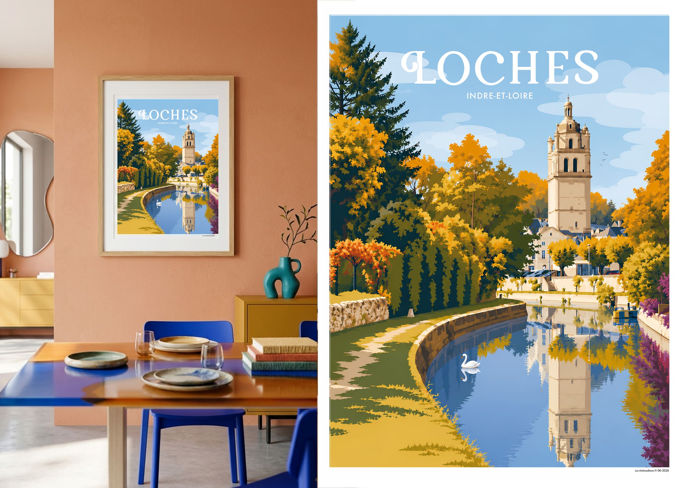 Affiche LOCHES l'automne – Image 3