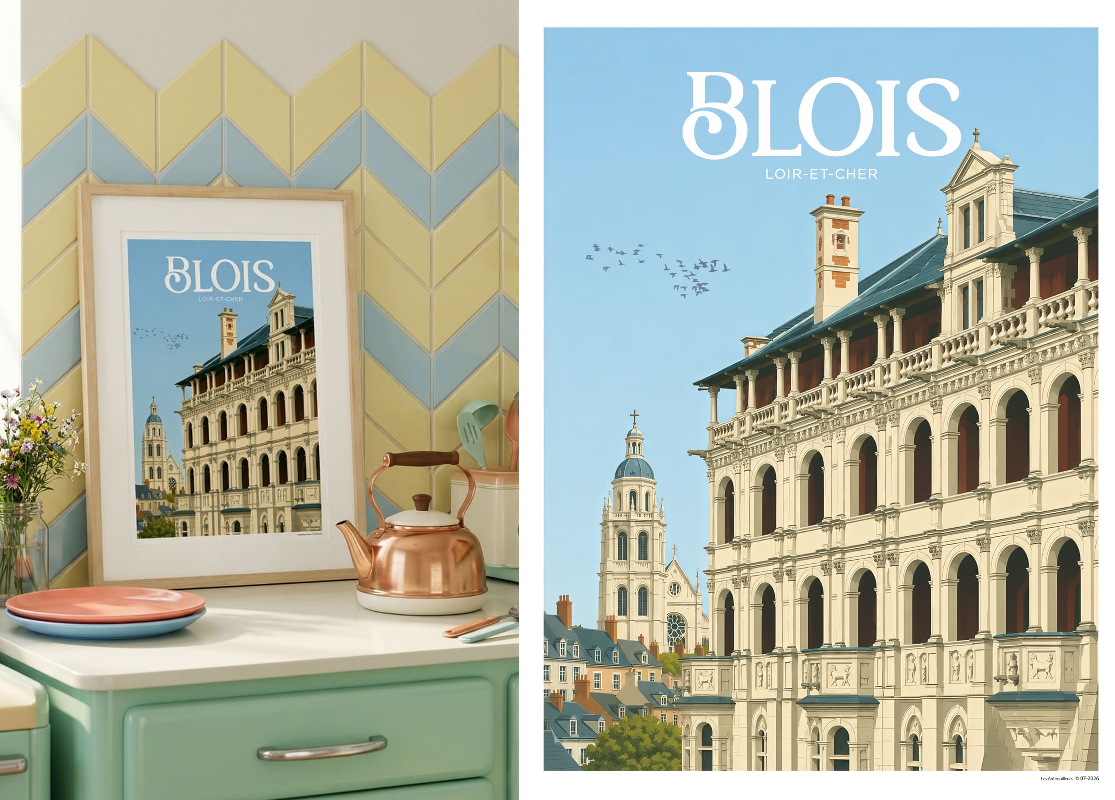 Affiche Blois le château – Image 3