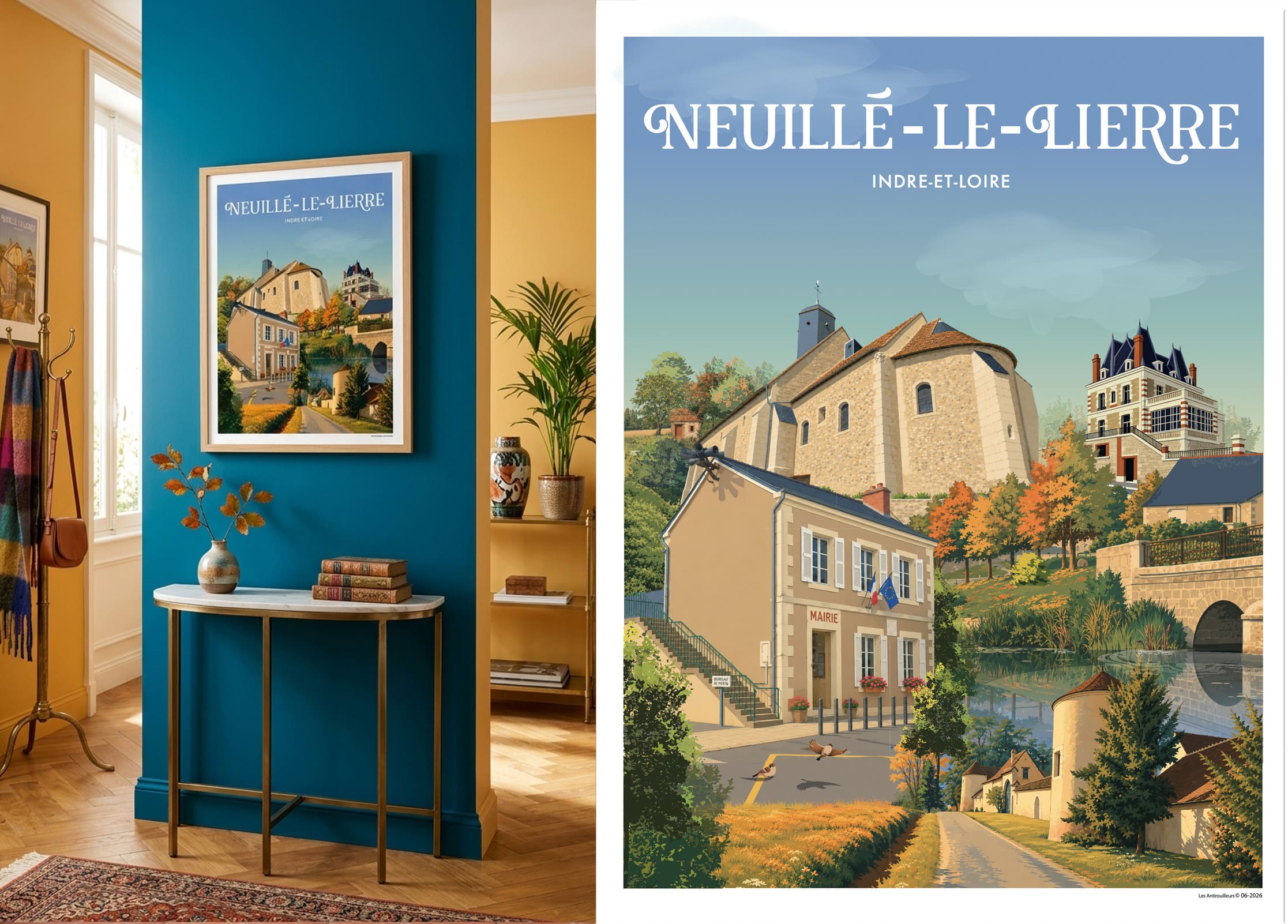Affiche Neuillé le lierre – Image 3