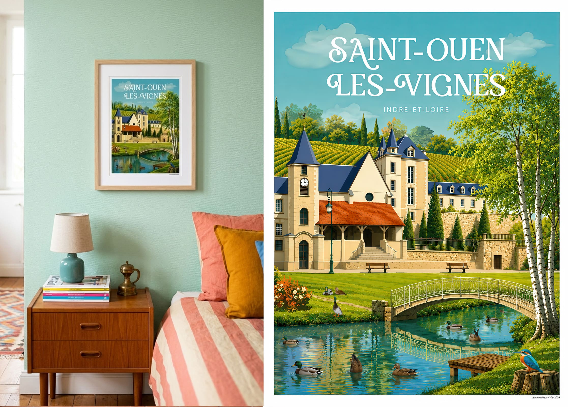 Affiche Saint Ouen les Vignes – Image 3