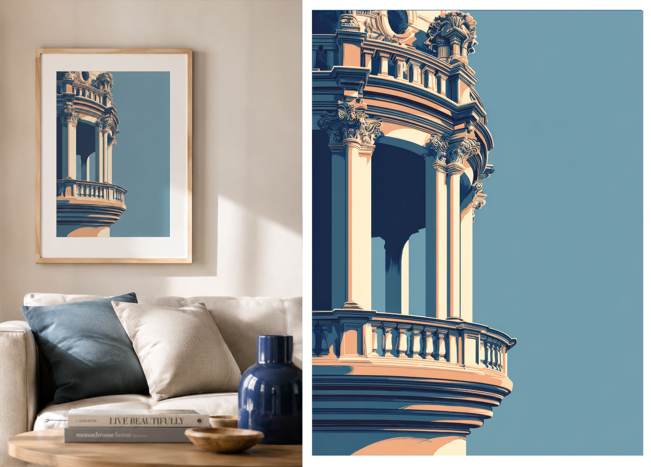 Affiche Architecture Le Belvédère – Image 2
