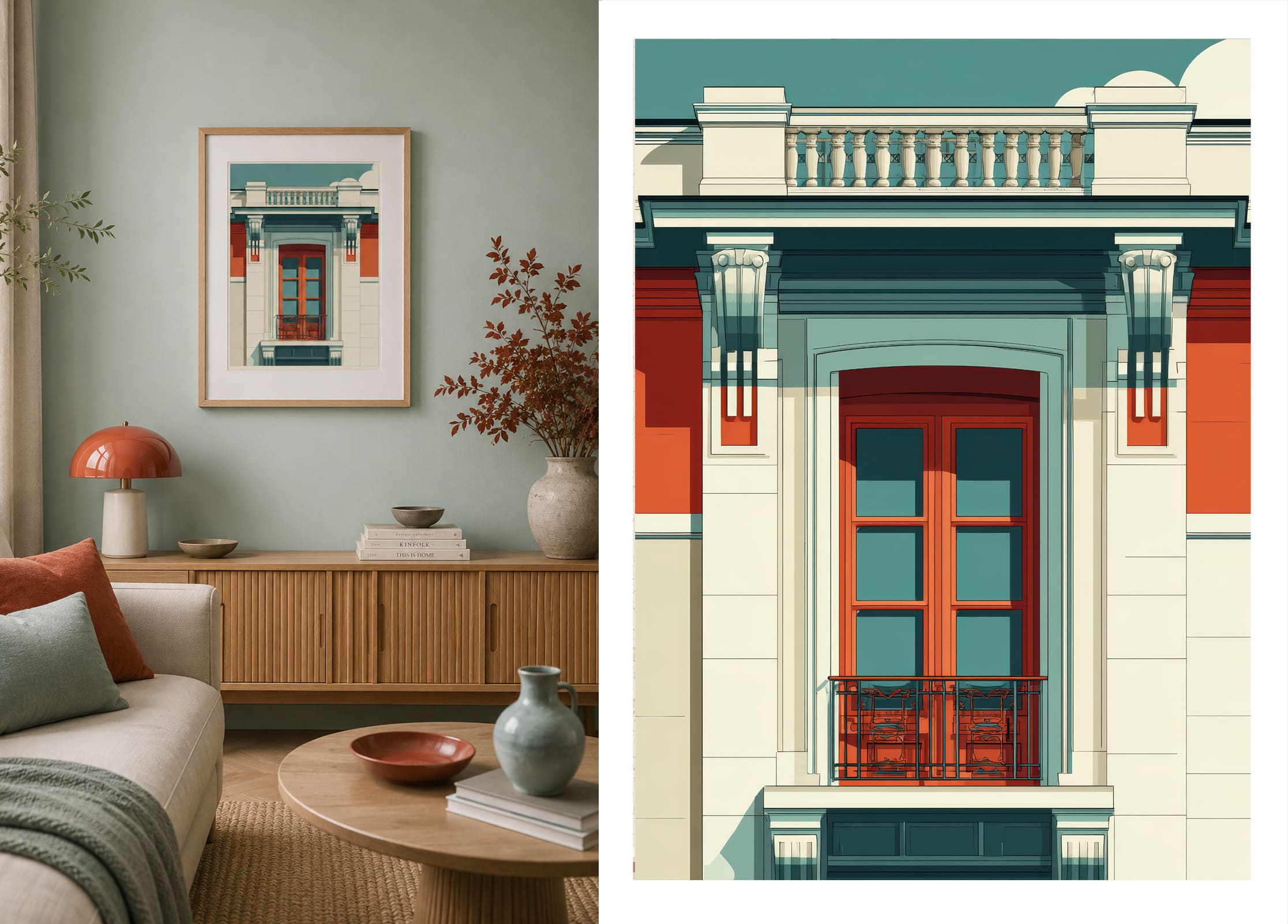 Affiche Architecture La fenêtre – Image 3