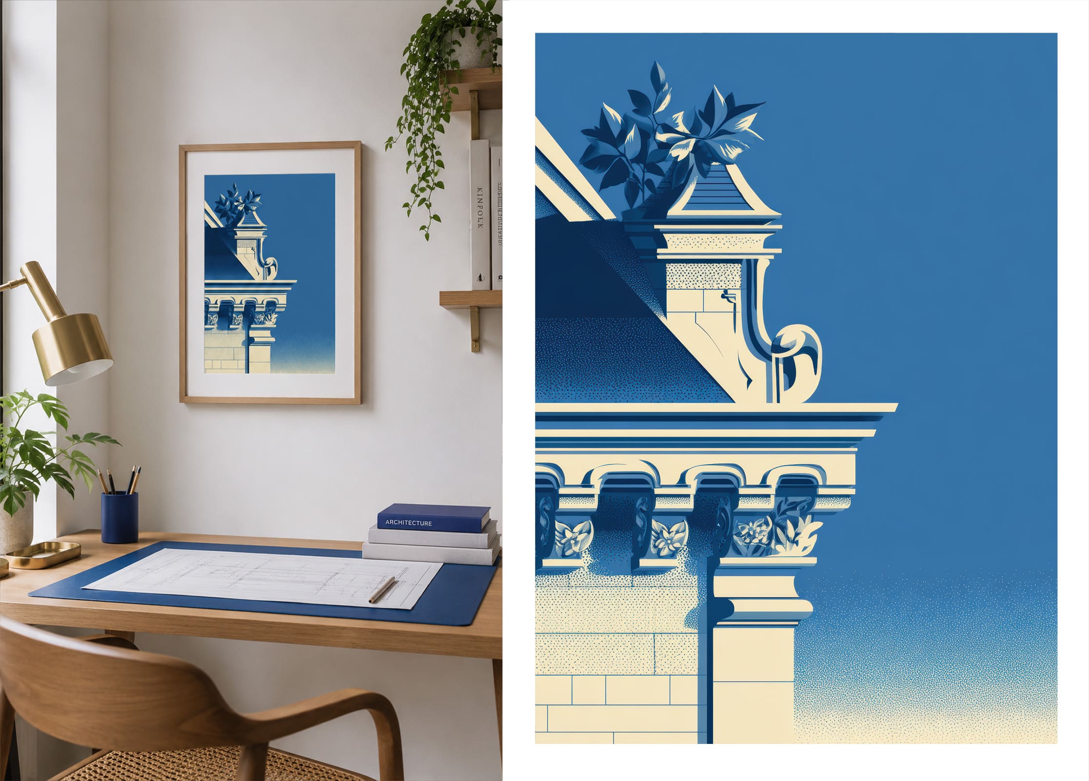 Affiche Architecture La Crossette – Image 3