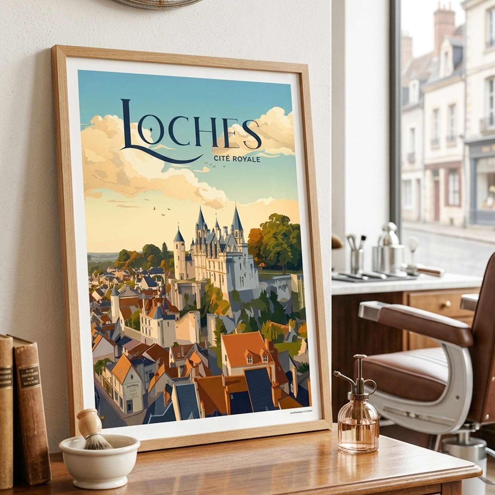Affiche Loches panorama – Image 3