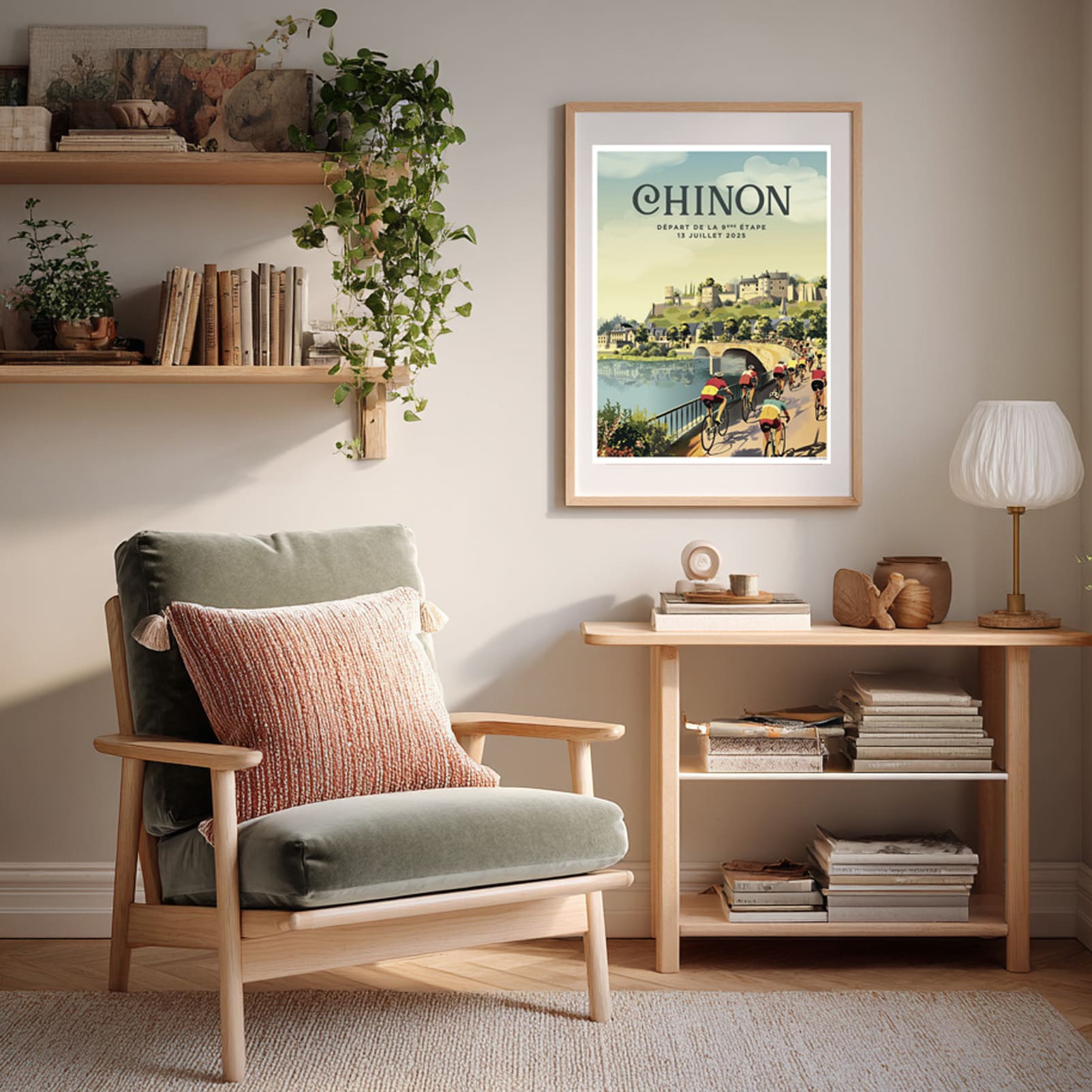 Affiche Chinon le peloton – Image 3